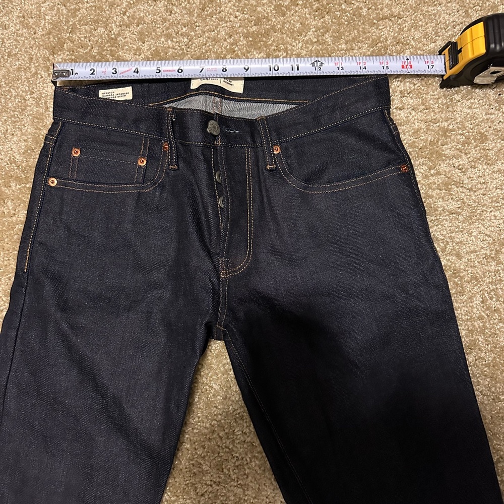 Gap Kaihara selvedge 29x30. Skinny fit.